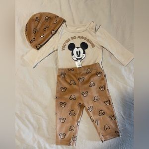 Disney Baby Mickey Mouse set 3-6 months